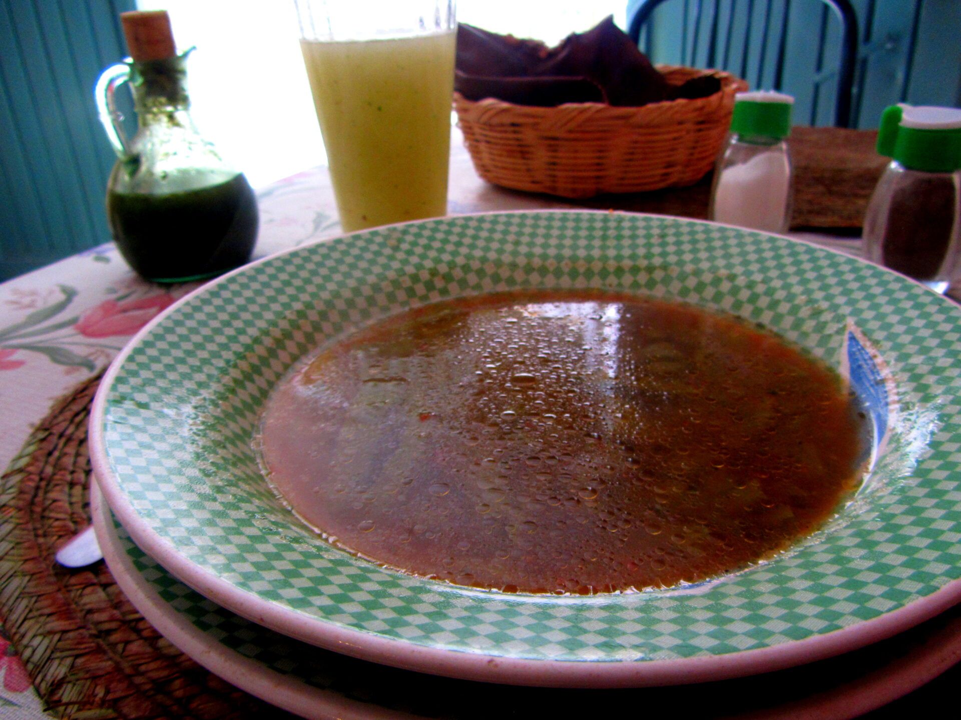 Cactus soup vegetarian restaurant san miguel de allende
