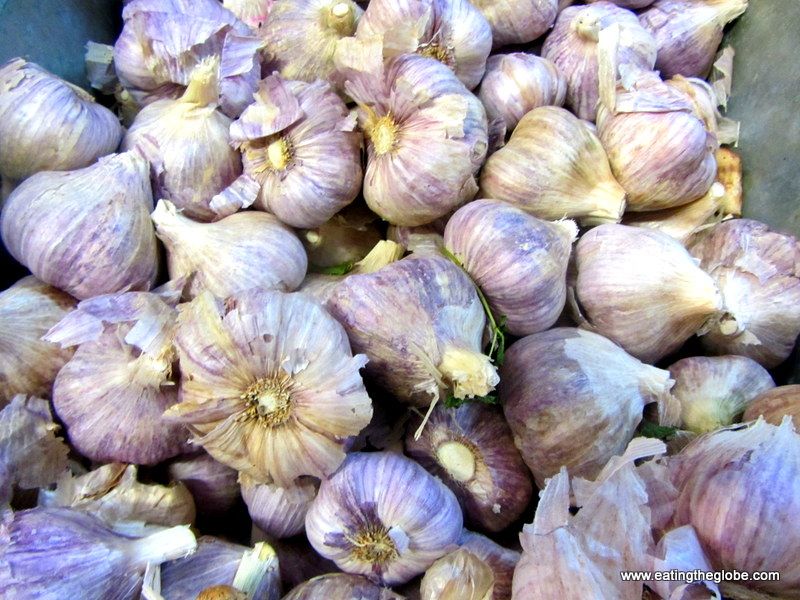 garlic from Via Organica restaurant in San Miguel de Allende