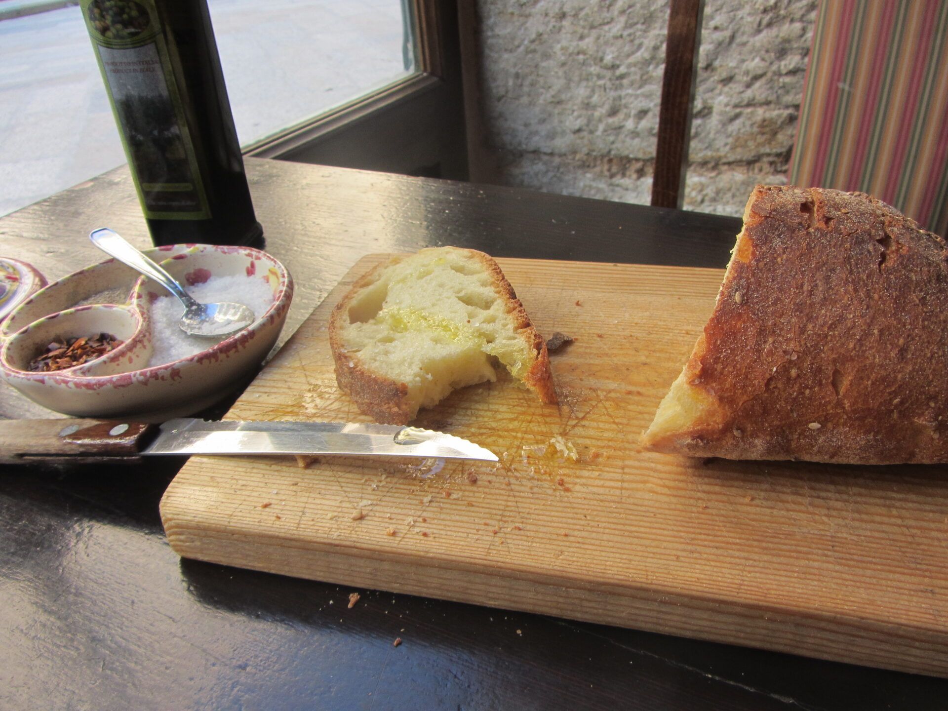 bread in Italy at Ai Lumi