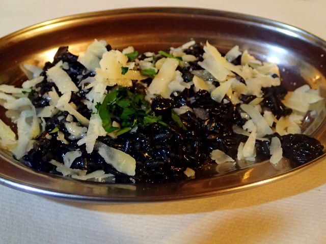 Black Squid Ink Risotto