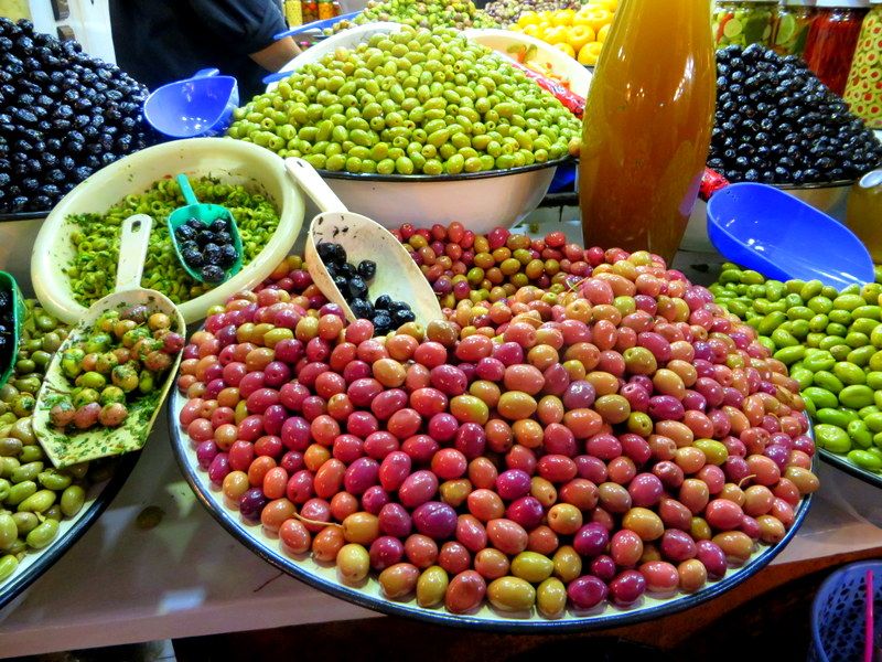 Moroccan olives