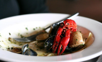 Iceland food lobster soup