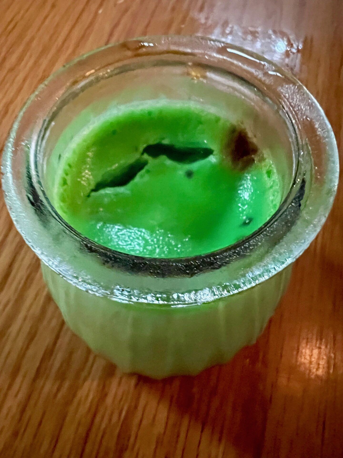 pandan custard